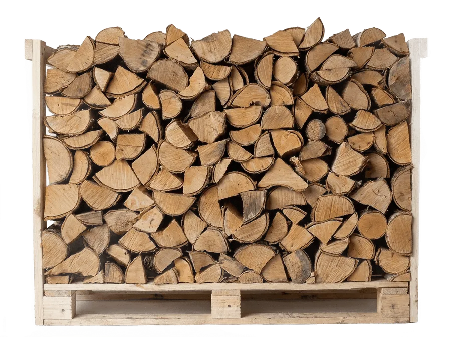 BIRKE HALBPALETTE - OFENGETROCKNETES BRENNHOLZ - Deutschland