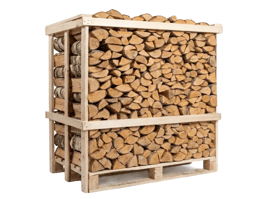 BRENNHOLZ EICHE - PALETTE 1 RM (1,5 SRM) - Deutschland